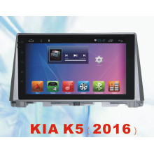 Android System Car Tracker para KIA K5 2016 con coche DVD y navegación de coche